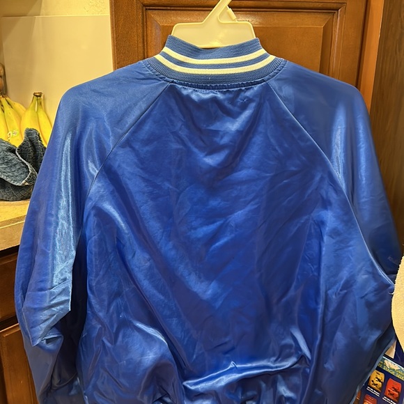 Vintage Auburn nylon blue jacket - Picture 4 of 4